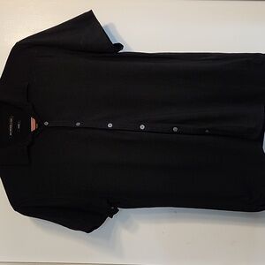 John Varvatos Buttonup Short sleeve black Shirt
